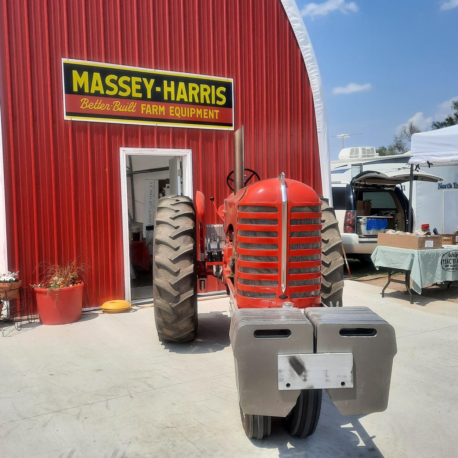 Massey Days Reunion 2023 tractors